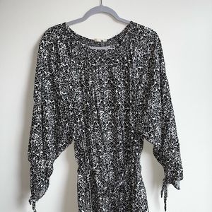 black and white business casual dress! worn at banquets!